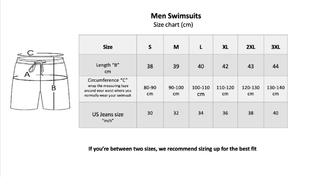 Size chart image